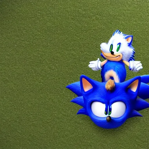 Image similar to sonic the hedgehog 🤷