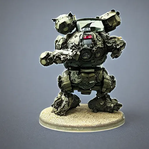 Image similar to tardigrade mech