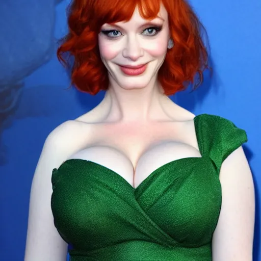 Image similar to Christina Hendricks gollum