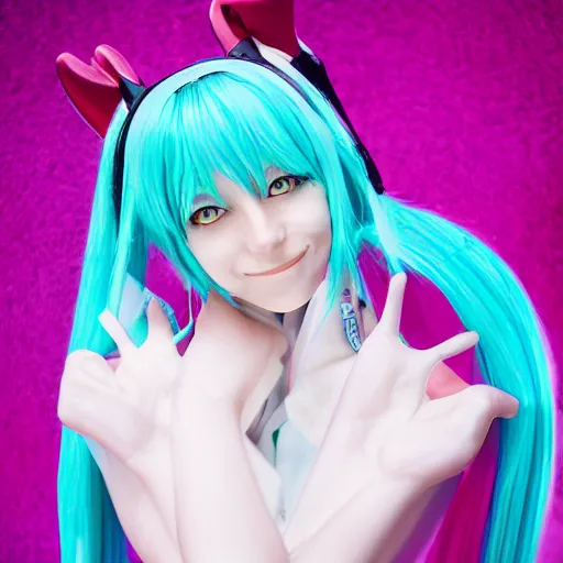 Prompt: Hatsune Miku by Driben Peter