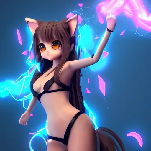 6,421 Anime Cat Girl Images, Stock Photos, 3D objects, & Vectors