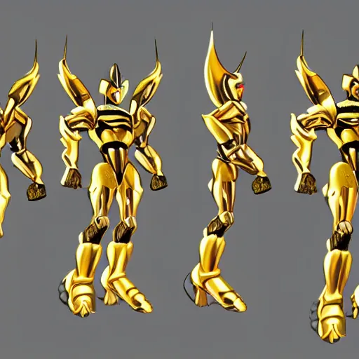 Prompt: a character design sheet of a gold lion Maximals in the style of official tv series beast wars, detailed, 4k