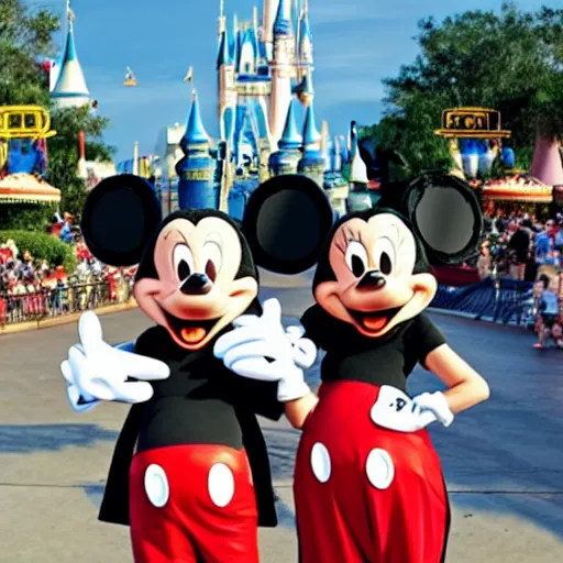 Image similar to mickey mouse in disney world orlando florida