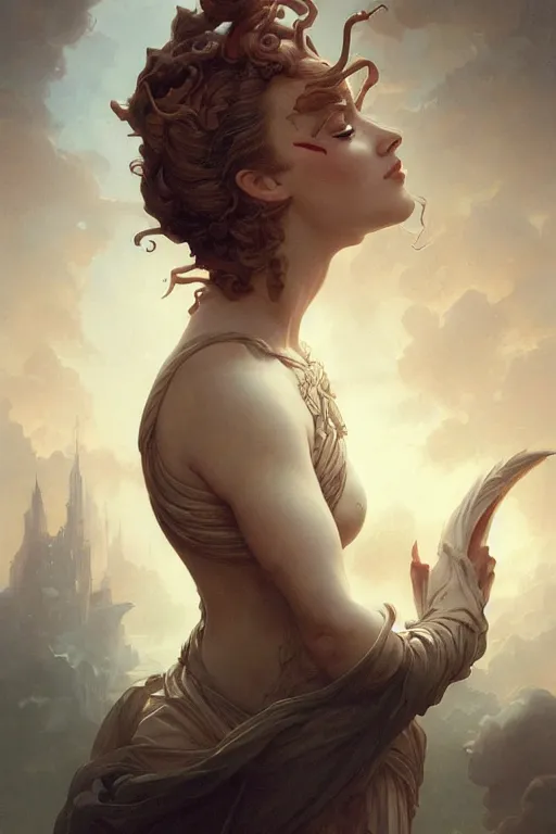 Image similar to adele, D&D, fantasy, intricate, cinematic lighting, highly detailed, beautiful, digital painting, artstation, masterpiece, concept art, smooth, sharp focus, illustration, art by Artgerm peter mohrbacher Greg Rutkowski and william-Adolphe Bouguereau