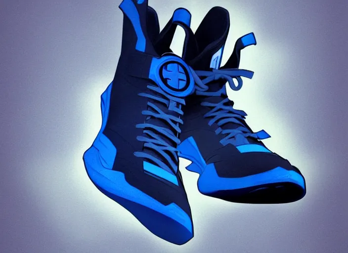 Prompt: basketball sneakers concept of reed richards, trending on artstation, smooth, sharp focus