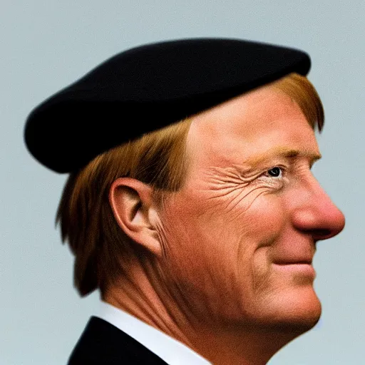 Image similar to a photo of King Willem Alexander from the Netherlands, 8k image, photorealistic