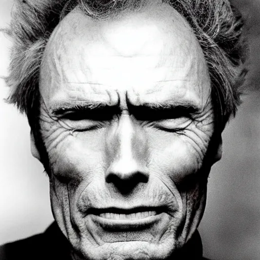 Image similar to Clint Eastwood as Harry Potter