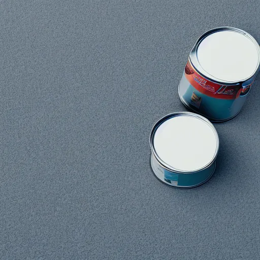 Image similar to can of paint, minimal, modern