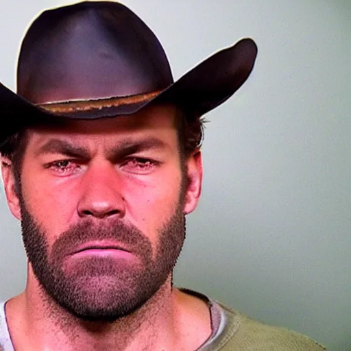 Image similar to Arthur Morgan Mugshot