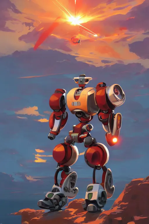 Image similar to metabots medabots medarotto medarot robot minimalist comics sharpen earth defense force tank, behance hd by jesper ejsing, by rhads, makoto shinkai and lois van baarle, ilya kuvshinov, rossdraws global illumination radiating a glowing aura ray tracing hdr