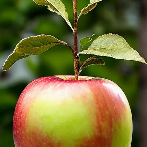 Image similar to danel craig as an apple