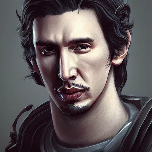 Prompt: “ adam driver portrait by neeko, league of legends, game character, detailed illustration, intricate, highly detailed, centered, digital painting, smooth, sharp focus, fantasy world, riot, artstation ”