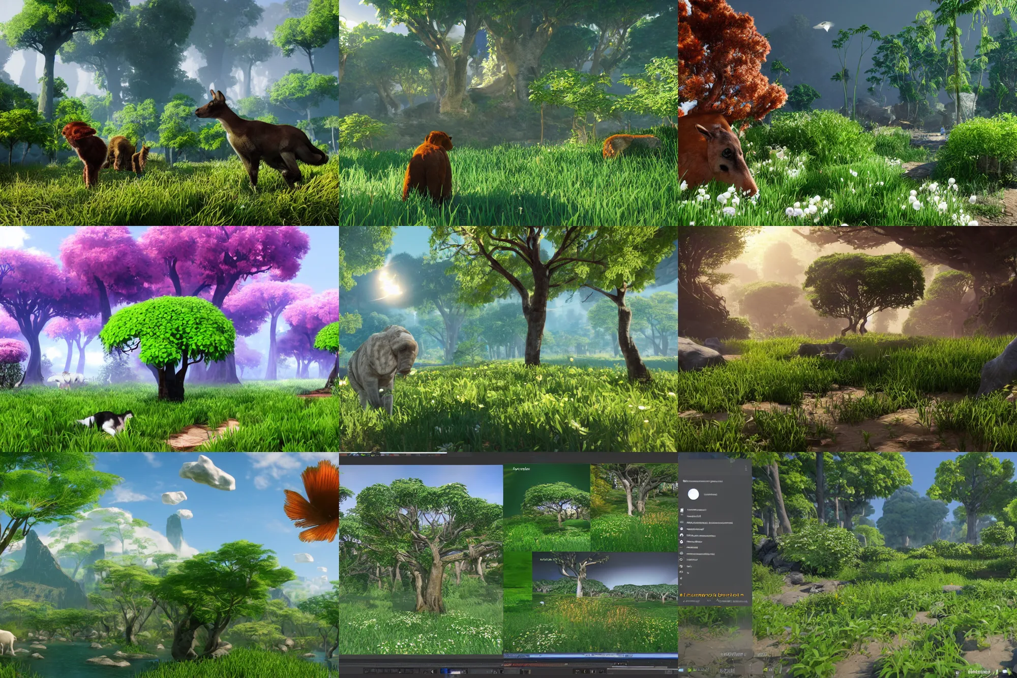 Prompt: how does a computer show empathy towards the plants and animals of the earth, caring, sharp, detailed, unreal engine 5