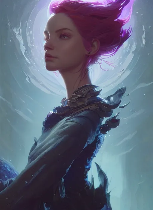 Prompt: Highly detailed portrait of Jinx from Arcane, Stephen Bliss, unreal engine, fantasy art by Greg Rutkowski, Loish, Rhads, ferdinand knab, Makoto Shinkai and Lois van baarle, ilya kuvshinov, rossdraws, Tom Bagshaw, alphonse mucha, global illumination, radiant light, detailed and intricate environment