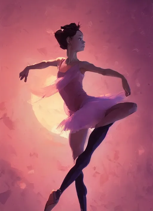 Image similar to ballerina overwhelmed with floating thoughts behance hd artstation by jesper ejsing, by rhads, makoto shinkai and lois van baarle, ilya kuvshinov, ossdraws, that looks like it is from borderlands and by feng zhu and loish and laurie greasley, victo ngai, andreas rocha