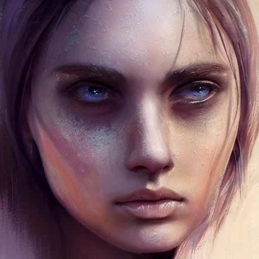 Image similar to sandman by annie ralli, artgem, digital painting, fullshot, color painting, hyperrealistic, concept art, oil painting, masterpiece, concept art, trending on deviantart, realistic and detailed face, highly detailed, high quality, 8 k, soft lighting, fancy colors, fantasy, cinematic, high coherence