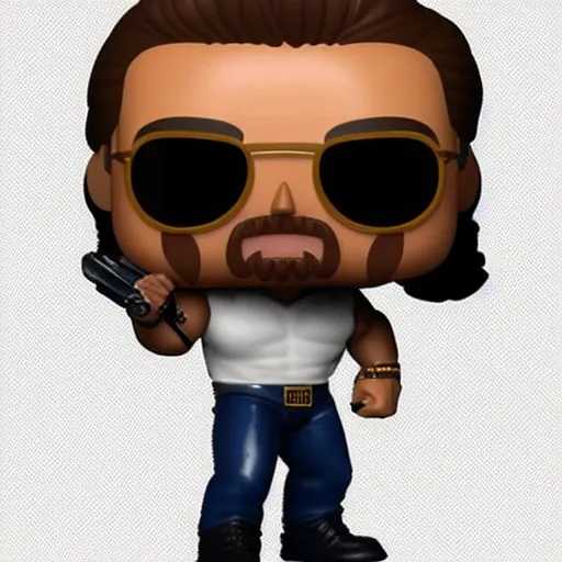 Image similar to very intricate photorealistic photo of a arnold schwarzenegger funko pop on a white background, award - winning details ”