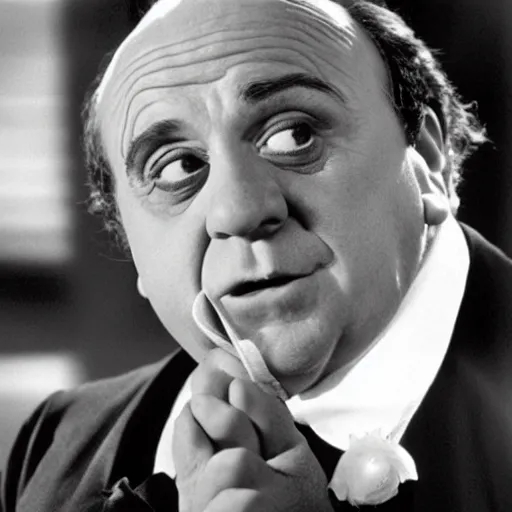 Prompt: Danny Devito in Citizen Kane