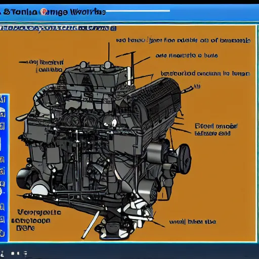 Prompt: thermal engine using bits of information to extract work