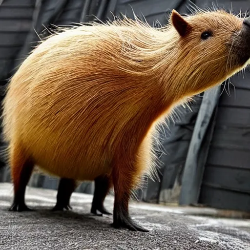 Image similar to “interstellar Capybara”