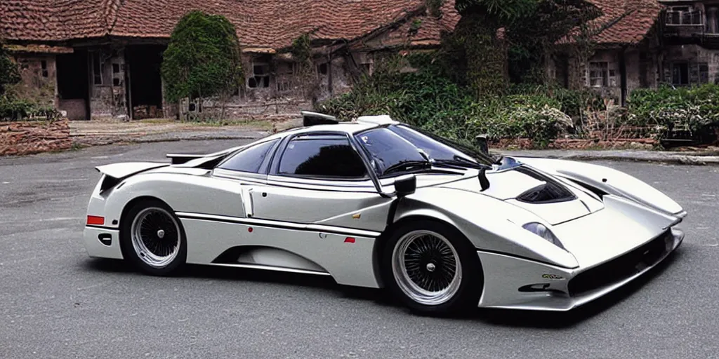 Image similar to “1980s Pagani Zonda”