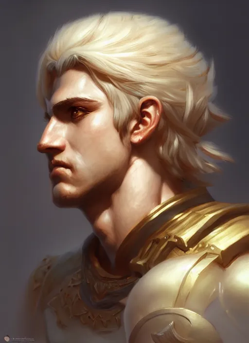 Image similar to alexander the great, lol style, highly detailed, artgerm, cushart krenz, zeronis, trending on artstation, soft light, sharp edges, illustration, character design, concept art