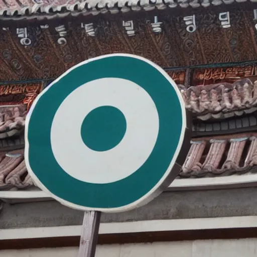 Prompt: korean sign
