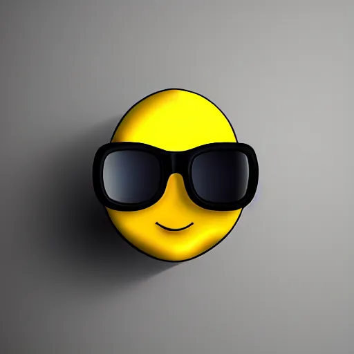 Prompt: a lemon wearing sunglasses, low poly : : realistic : : 1 accent lighting : : 1 dslr : : 1