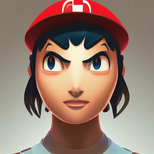 Image similar to face icon stylized minimalist nintendo wiiu, loftis, cory behance hd by jesper ejsing, by rhads, makoto shinkai and lois van baarle, ilya kuvshinov, rossdraws global illumination