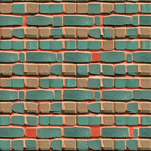 Prompt: photorealistic seamless looping brick texture