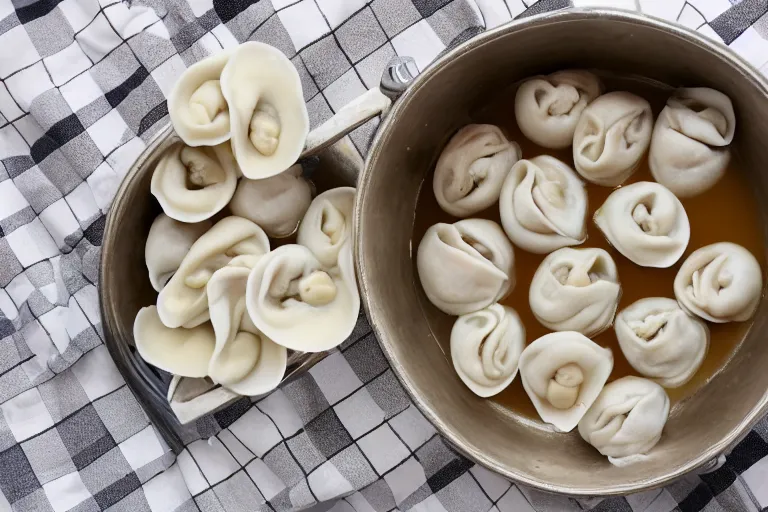 Image similar to a bathtub full of pelmeni