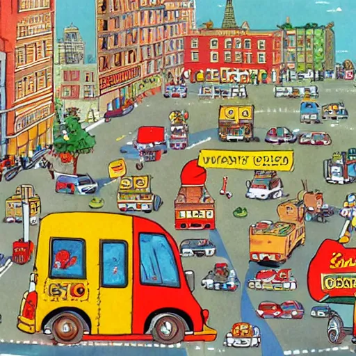 Image similar to The busy world of Richard Scarry