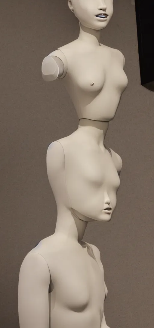 Image similar to horrifying image of a mannequin