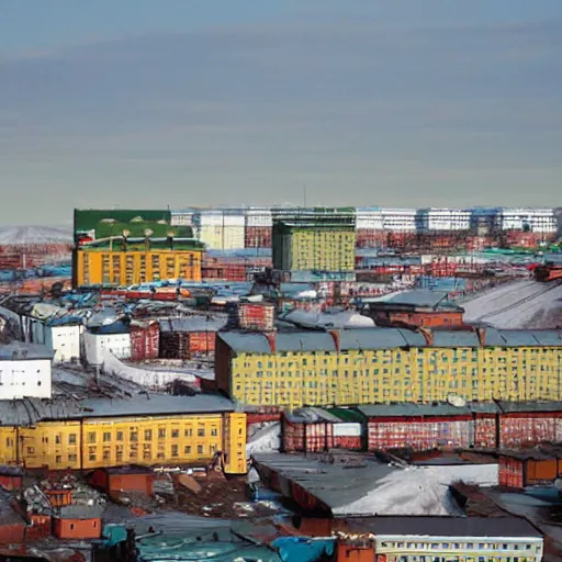 Image similar to norilsk city in russia