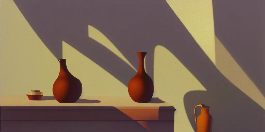 Image similar to the vase, summer evening, kenton nelson