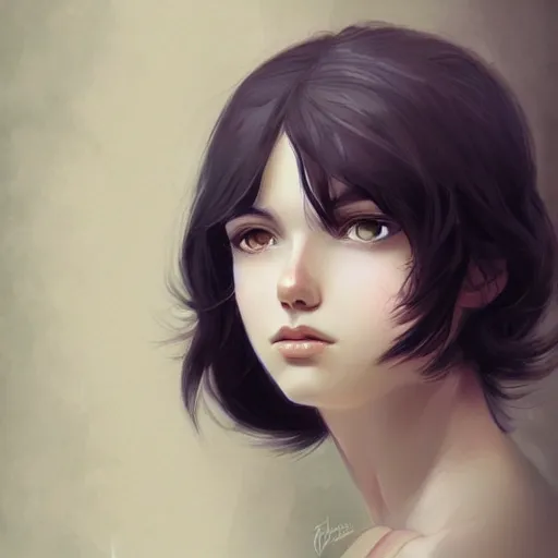 Prompt: young boy, black hair, gorgeous, amazing, feminine, elegant, intricate, highly detailed, digital painting, artstation, concept art, sharp focus, illustration, art by charlie bowater