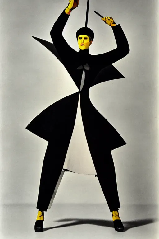 Prompt: avant garde colour fashion photoshoot el lissitzky kazimir malevich