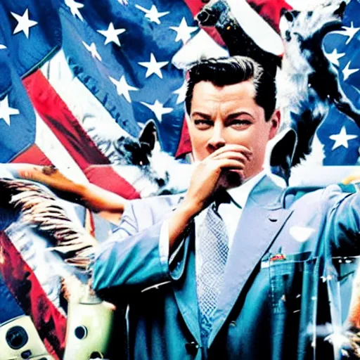 Image similar to the wolf on wall street 2 : the american dream, album art