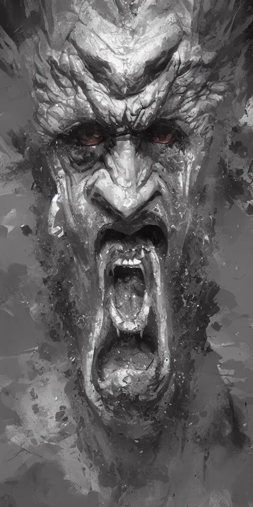 Prompt: Concept art Portrait of the ancient historical biblical SNARLING ANGRYING YELLING, jealous king Saul of Israel by craig mullins and marc simonetti, ARTSTATION, cgsociety, polycount, character design, CINEMATIC, AWE INSPIRING, BEAUTIFUL, ART GERM