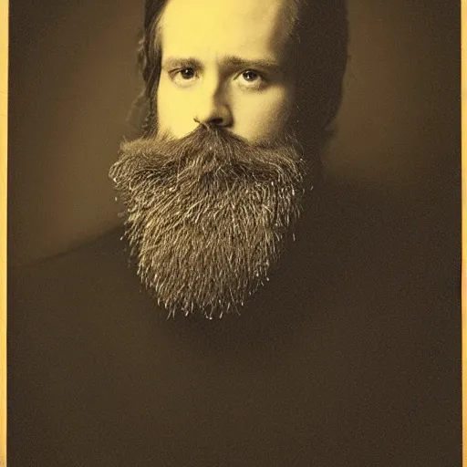 Prompt: beautiful portrait of a man ( beard )