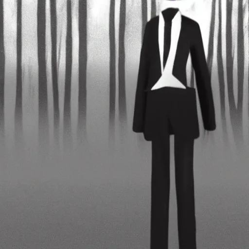 Prompt: mister jack as slenderman