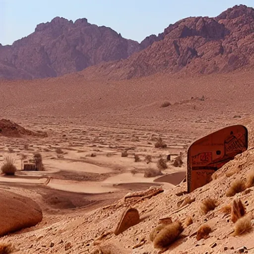 Prompt: Arik Sinai in Sinai