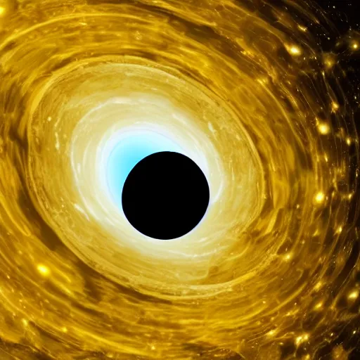 Prompt: world inside the black hole