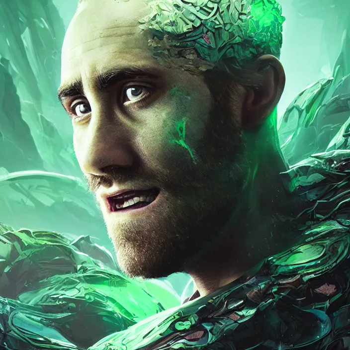 Prompt: portrait of Jake Gyllenhaal as Ilidan Stormrage. intricate abstract. intricate artwork. nightmare fuel. by Tooth Wu, wlop, beeple, dan mumford. octane render, trending on artstation, greg rutkowski very coherent symmetrical artwork. cinematic, hyper realism, high detail, octane render, 8k, iridescent accents