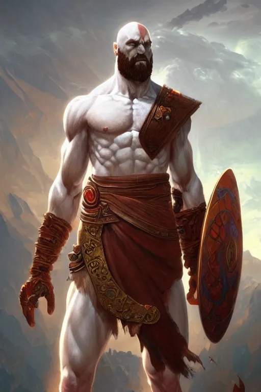 Image similar to mars the god of war, accurate anatomy, only two hands, highly detailed, digital painting, artstation, concept art, smooth, sharp focus, illustration, Unreal Engine 5, 8K, art by artgerm and greg rutkowski and Alphonse Mucha