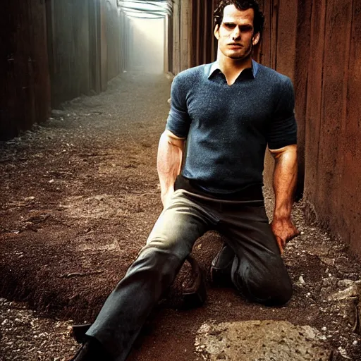 Prompt: henry cavill, photograph by steve mccurry