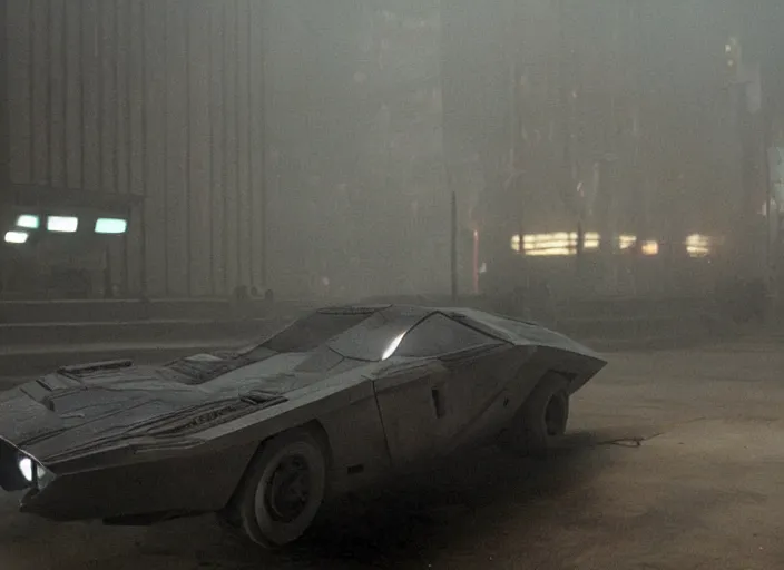 Image similar to vehicle from the 2012 science fiction film Blade Runner