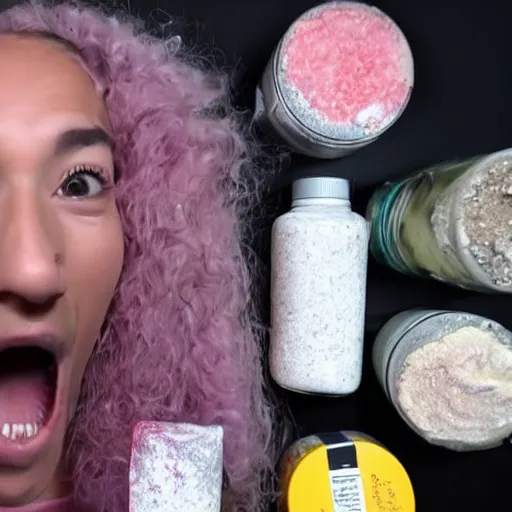 Prompt: youtuber tried baths salts, what happens next is unexpected