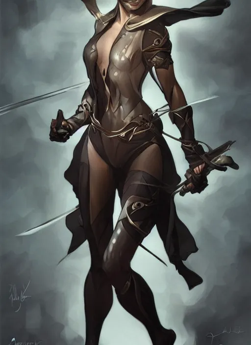 female assassin art