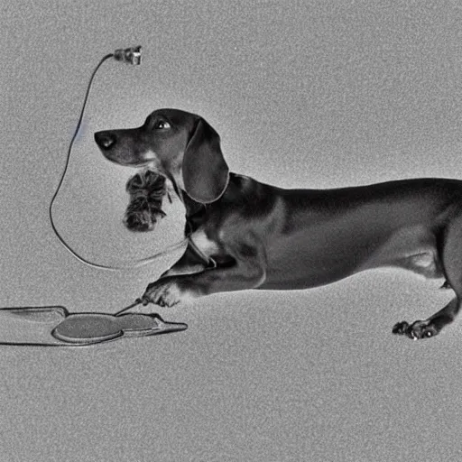 Image similar to dachshund under electron microscope